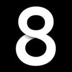 8Radio logo